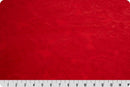 Cuddle 90" Solid Rose Burnout - Scarlet