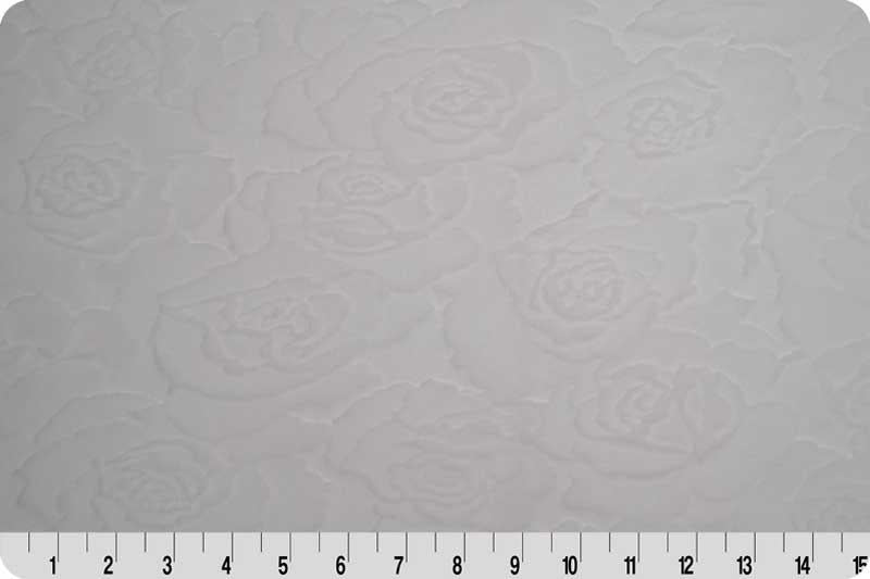 Cuddle 90" Solid Rose Burnout - White