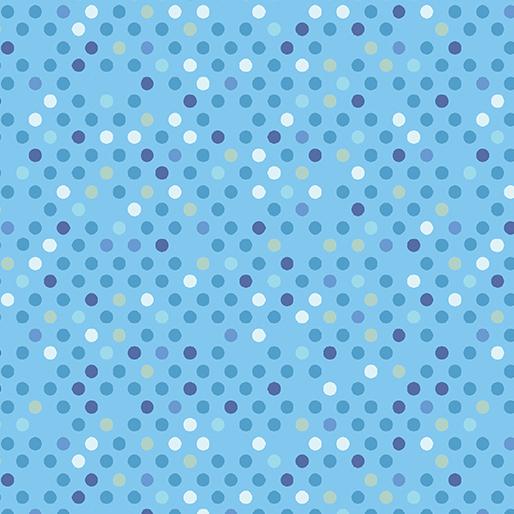 Dazzle Dots 2 Confetti Drop - Blue