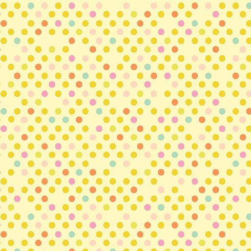 Dazzle Dots 2 Confetti Drop - Light Yellow