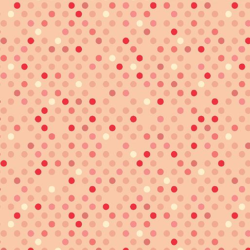 Dazzle Dots 2 Confetti Drop - Peach