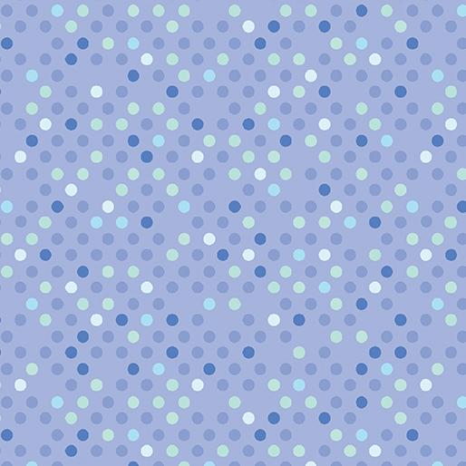 Dazzle Dots 2 Confetti Drop - Periwinkle