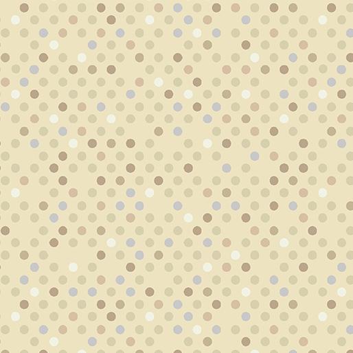 Dazzle Dots 2 Confetti Drop - Tan