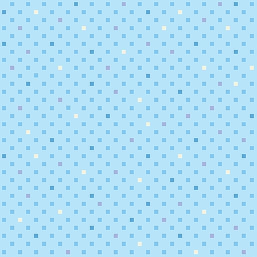 Dazzle Dots 2 Dazzling Squares - Light Blue