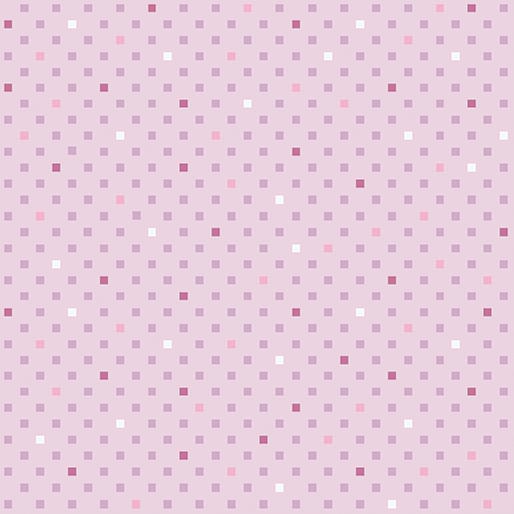 Dazzle Dots 2 Dazzling Squares - Light Mauve