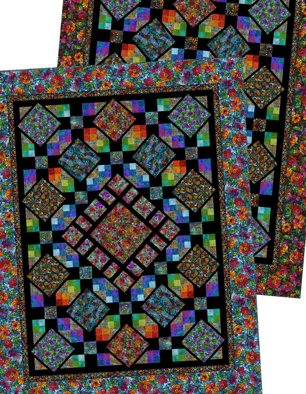 Dear Clara Quilt Kit BLUE