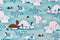 Digital Cuddle - Polar Pals - Aqua Sea
