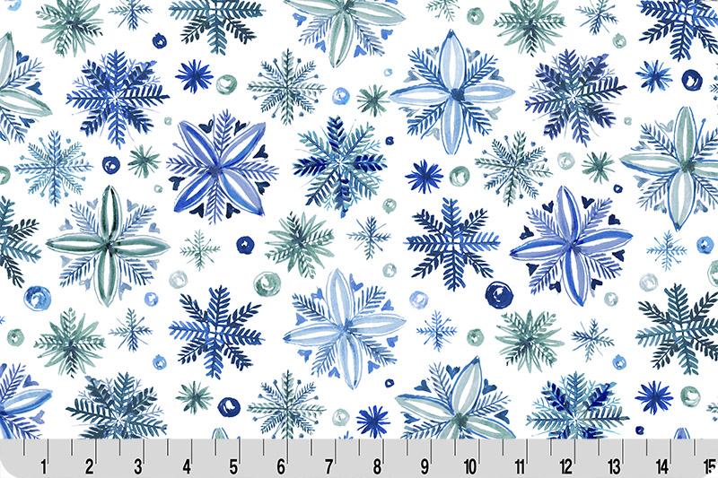 Digital Cuddle - Snowy Sparkle - Blue