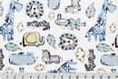 Digital Cuddle Safari Dreams - Blue