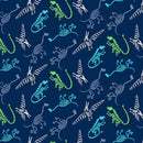 Dinosaur Kingdom Fossils Navy