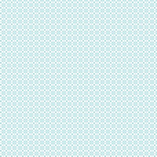 Doodle Baby Flannel Dream Geo - Light Turquoise