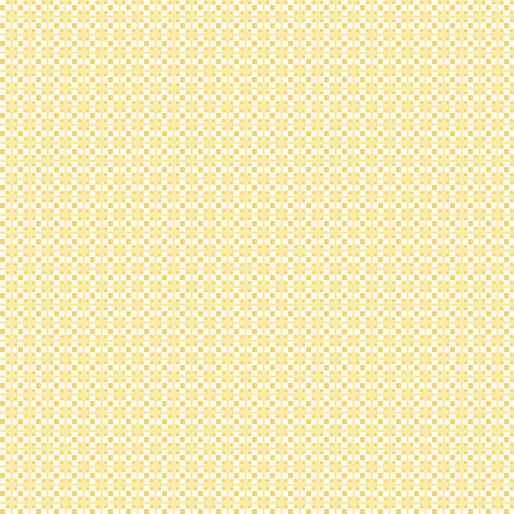 Doodle Baby Flannel Dream Geo - Light Yellow