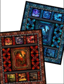 Dragons Quilt  Pattern 76" x 92"