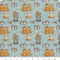 Dream Big Little One Side by Side Animals - Blue