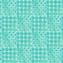 Dream Horses Dotted Patch - Aqua