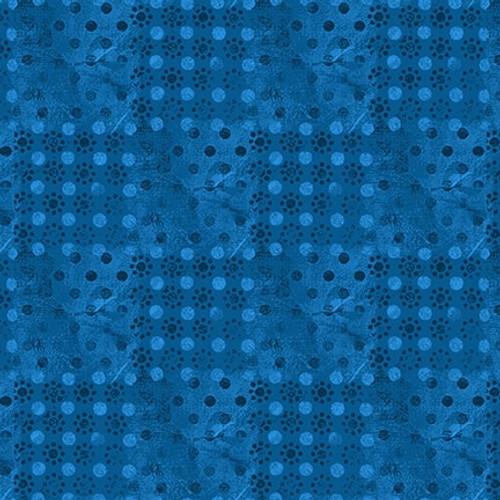 Dream Horses Dotted Patch - Blue