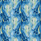 Dream Horses Lg Horse Heads Allover - Navy