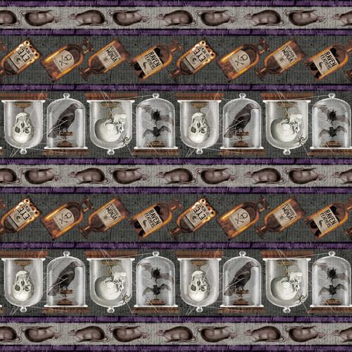 Easy Striped Table Runner Spooky Vibe Fabric Kit (No Pattern)