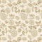 Elegant Keepsakes Elegant Jacobean Gold Metallic - Ecru