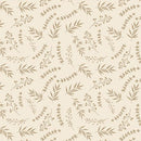 Elegant Keepsakes Elegant Sprigs Metallic Gold - Ecru