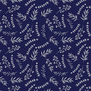 Elegant Keepsakes Elegant Sprigs Metallic Silver - Navy