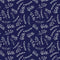 Elegant Keepsakes Elegant Sprigs Metallic Silver - Navy