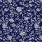 Elegant Keepsakes Garden Elegance Silver Metallic - Navy