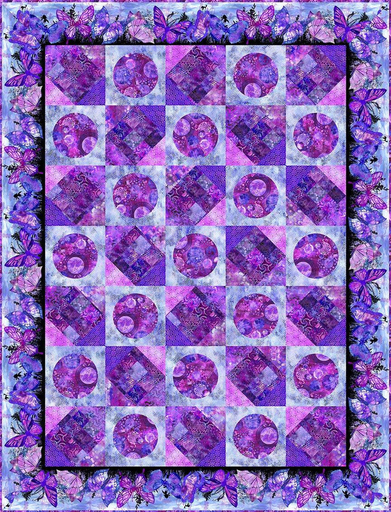 Elysian Purple Quilt Kit