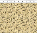 Emerald Hollow Dot - Light Butter