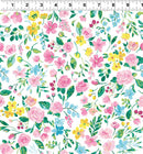 Ethereal Garden Mixed Floral - White