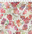 Ethereal Large Floral - Red