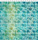 Evanescence Grunge Floral - Teal