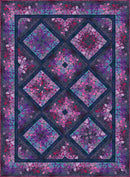 Evanescence Kaleidoscope Purple Quilt Kit