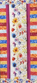 Fab-Focus Tablerunner - Blooming Day & Night, no pattern
