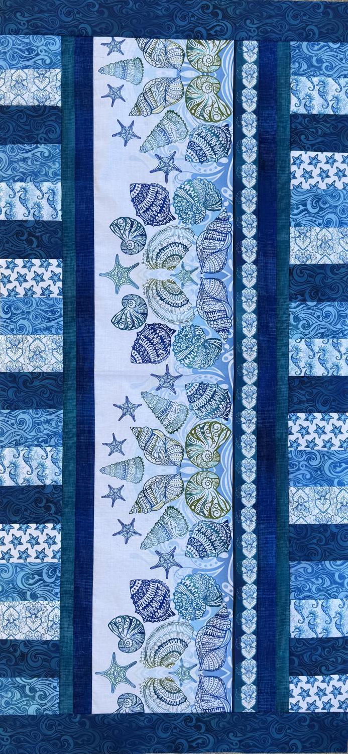 Fab-Focus Tablerunner - Wonders of the Ocean, no pattern