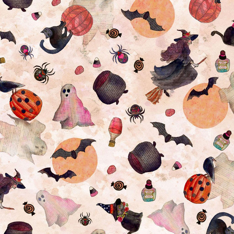 Faboolous Halloween Toss - Pale Peach