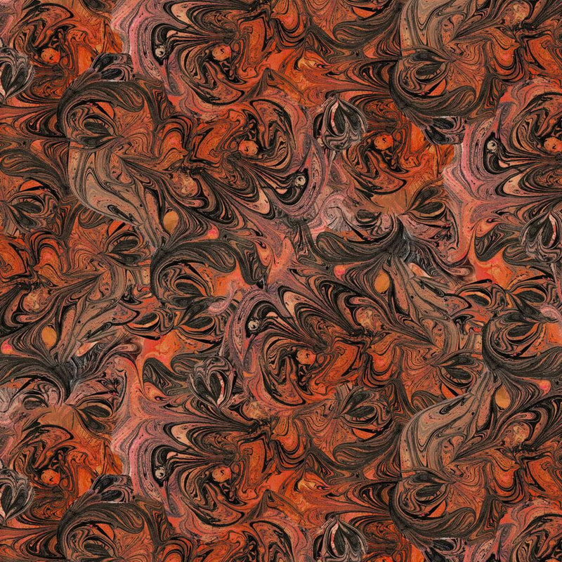 Faboolous Marbling - Orange