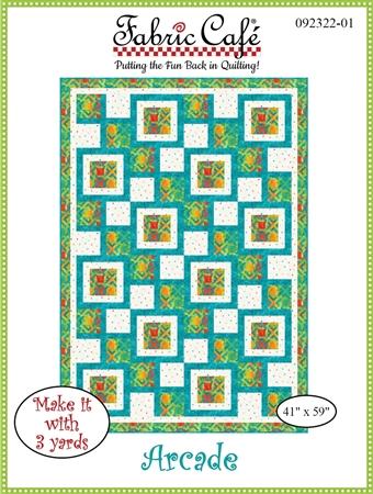 Fabric Cafe - Arcade 3-yd Quilt Pattern