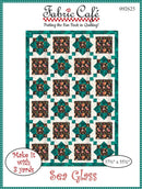Fabric Cafe Sea Glass 3 Yard Quilt Pattern