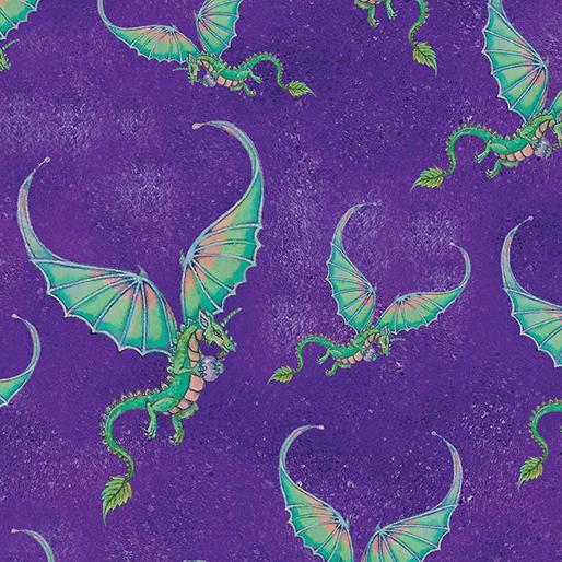 Fairy Enchantment Dragons - Purple