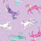 Fairytale Dreams Magical Unicorns - LIlac