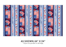 Faith, Family, Freedom Americana Stripe - Multi