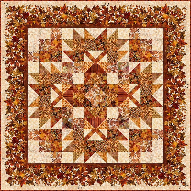 Falling Leaves Quilt Kit