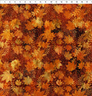 Fallling Leaves Collage - Rust