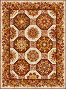 Fallling Leaves Kaleidoscope Quilt Pattern