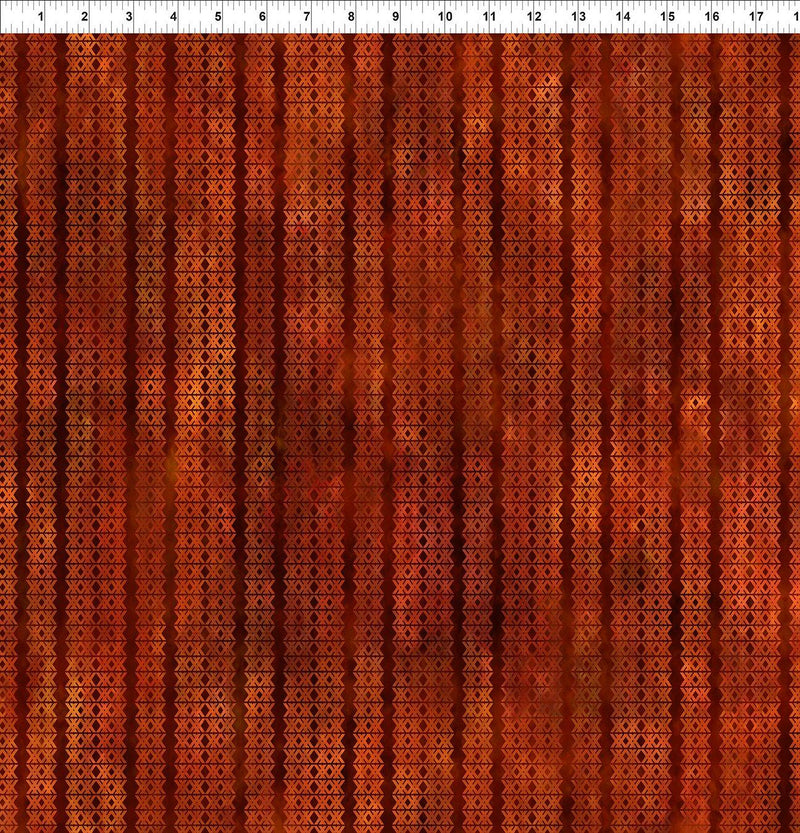 Fallling Leaves Stripe - Rust