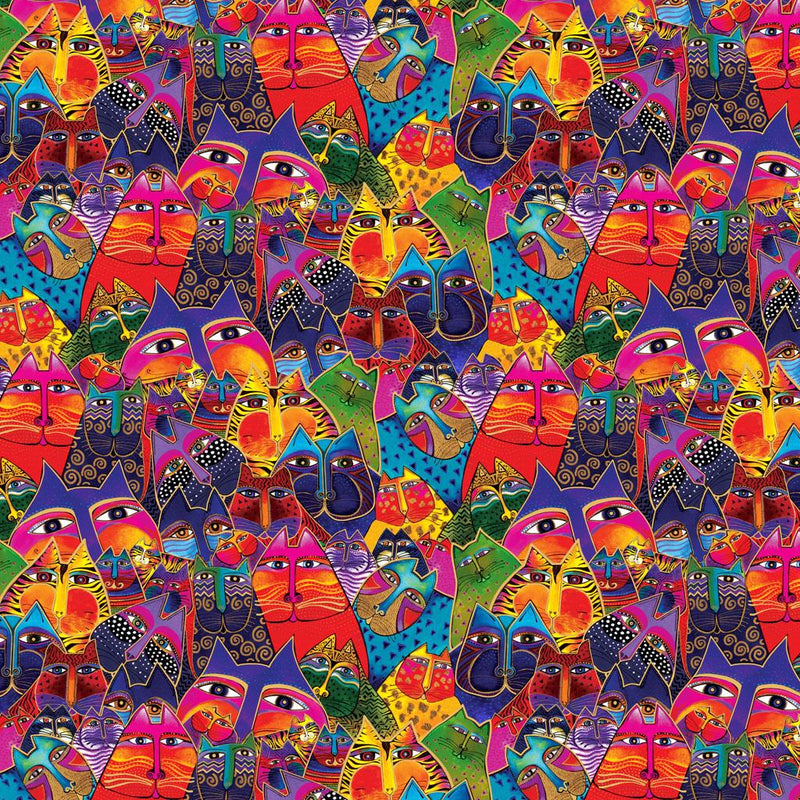 Fantasticats Packed Cats - Multi Colored Metallic