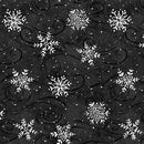 Feeling Frosty - Snowflakes Black
