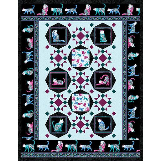 Feline Fun Quilt Kit