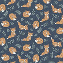 Find Your Path - Tossed Foxes - Navy